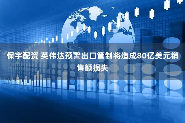 保宇配资 英伟达预警出口管制将造成80亿美元销售额损失
