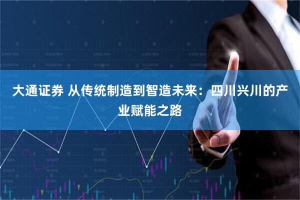 大通证券 从传统制造到智造未来：四川兴川的产业赋能之路